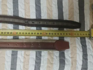 Cinturones Burberry Beige y Marrón