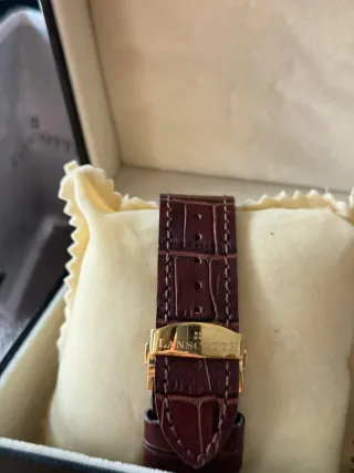 Reloj de Lujo Lanscotte Dorado y Marrón