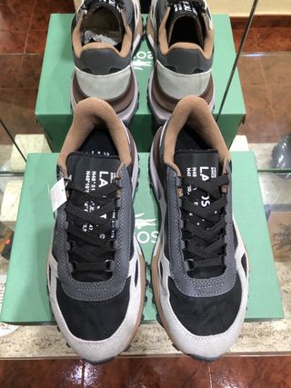 Zapatillas Lacoste Elite Active Negras/Gris
