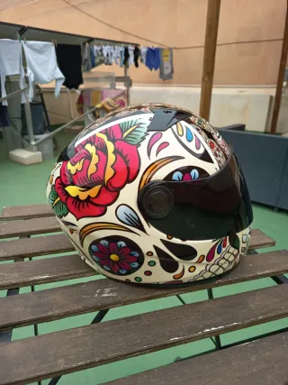 Casco Moto NZI Skull Day of the Dead
