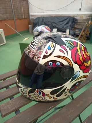 Casco Moto NZI Skull Day of the Dead