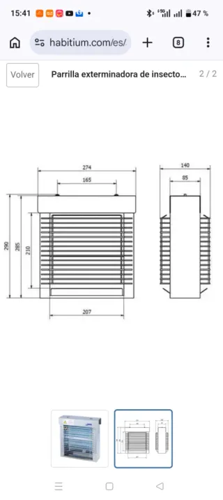 Exterminador / Mata insectos Jofel T11