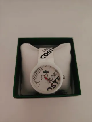 Reloj Lacoste Blanco y Negro modelo Goa 2010524
