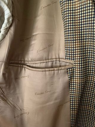 Chaqueta Emidio Tucci a cuadros hombre