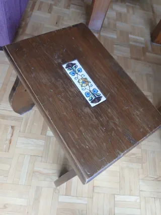 Banqueta de madera