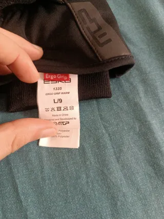 Guantes Moto eska  Ergo Grip Negro Usados nunca