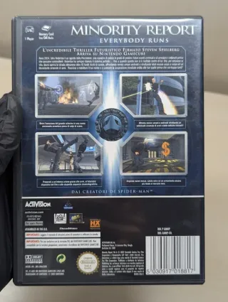 Minority Report Nintendo GameCube PAL ITA CIB