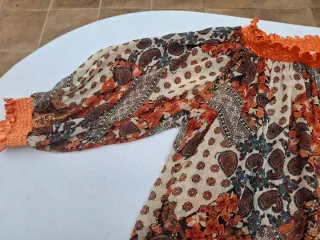 Blusa Estampada Mujer T L. Medidas en descripción