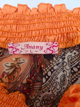 Blusa Estampada Mujer T L. Medidas en descripción