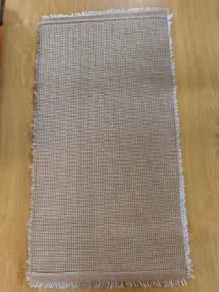 Alfombra gris para dormitorio