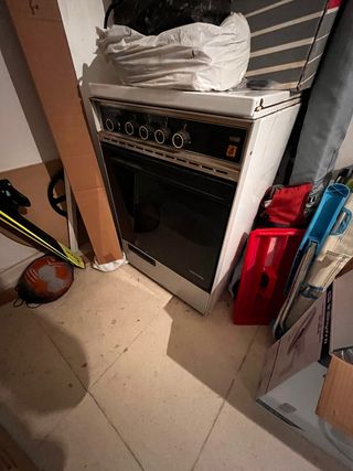 Cocina de gas con horno