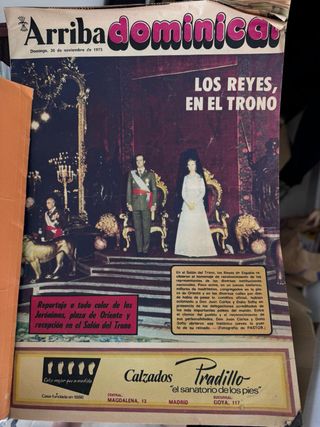 Revista Arriba Dominical 1975-Proclamación JC I