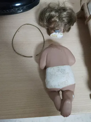 Figura Niño Jesús en Cuna.