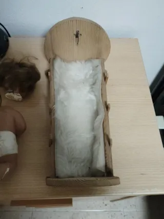 Figura Niño Jesús en Cuna.