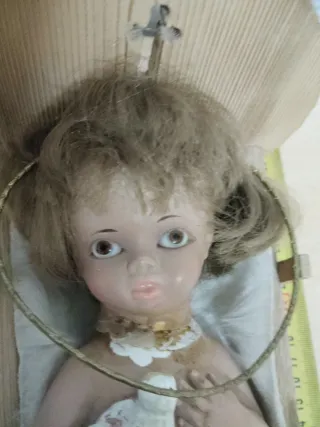 Figura Niño Jesús en Cuna.