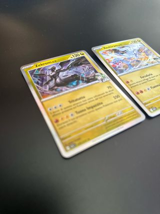 Carte Pokémon Reshiram e Zekrom