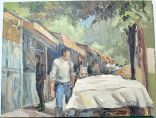 Pintura Cuesta de Moyano