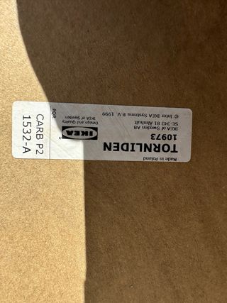 Tavolo Tornliden Ikea 120x60cm