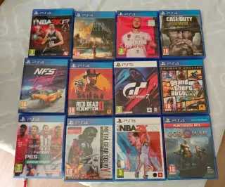 Lote 12 Juegos PS4 + PS5