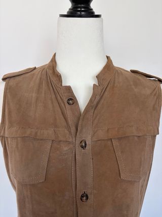 Vestido Massimo Dutti Piel Talla L