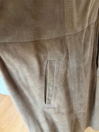 Vestido Massimo Dutti Piel Talla L