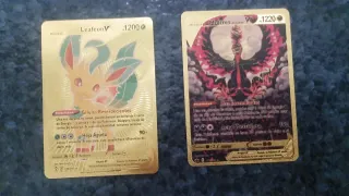 Cartas Pokémon V y GX Doradas