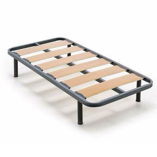 Somier de láminas metálico y madera