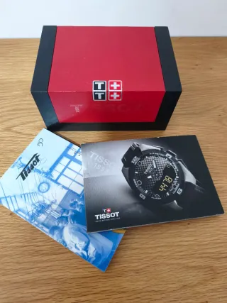 Tissot PR 516 Caja Reloj Roja y Negra