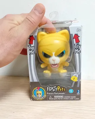 Feisty Pets Princess Pottymouth Gatto Peluche