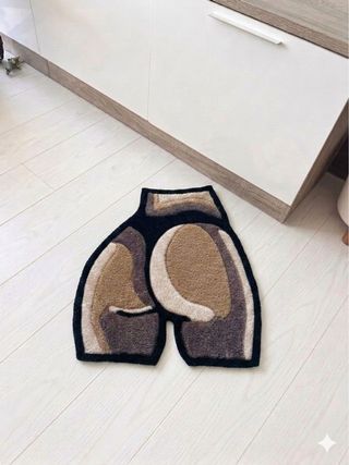 Alfombra Artesanal "Curvy Shapes" – Tufting Handma