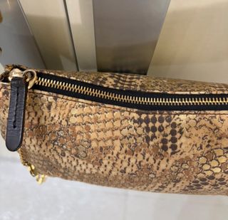 Borsa Vintage Roberto Cavalli Beige/Oro