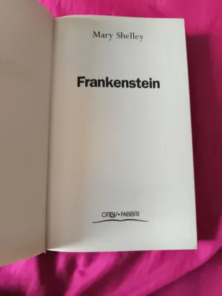 Frankenstein, Mary Shelley