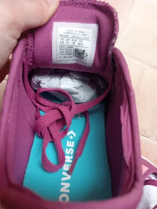 Zapatillas Converse talla 37 sin estrenar