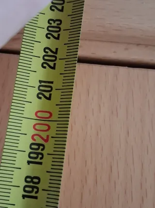 Puerta doble madera maciza y cristal