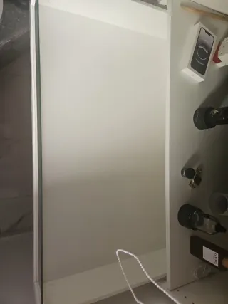 Cassetto in vetro per armadi PAX con binari da 100x58