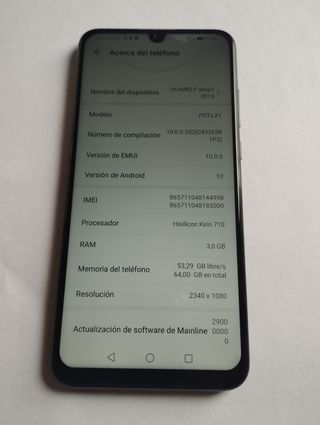 Huawei P Smart 2019 Negro | Smartphone