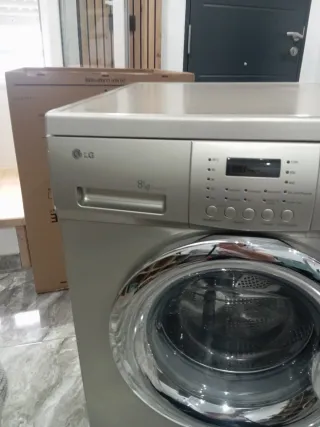 Lavadora LG 8kg