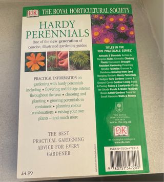Pack de 4 libros de jardinería en inglés