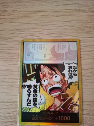 LUFFY [OP15-DON] Carta Edición Dorada de One piece