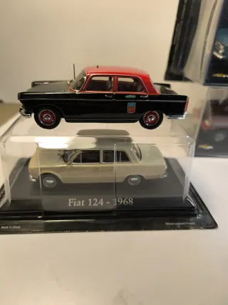 Coches a escala 1:43 (Fiat, Chevrolet)