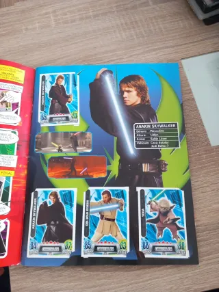 Álbum Star Wars Force Attax