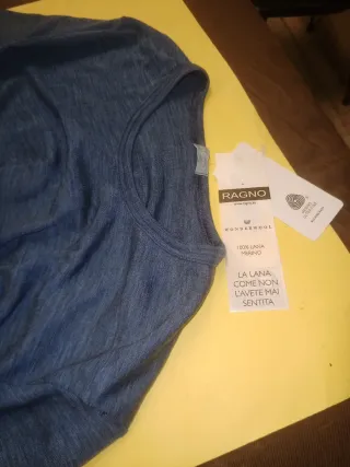 Maglia intima uomo manica corta Ragno