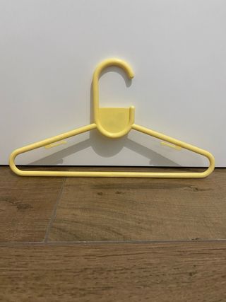 Lote 3 Perchas Niños Plástico