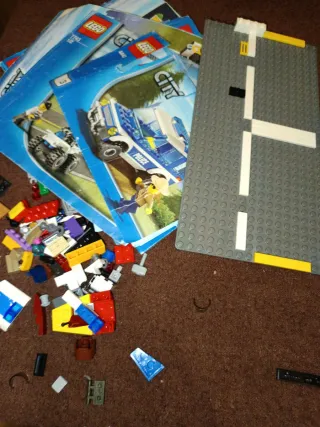 Conjunto de peças Lego