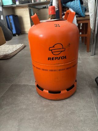 Estufa Gas Butano Orbegozo Negra
