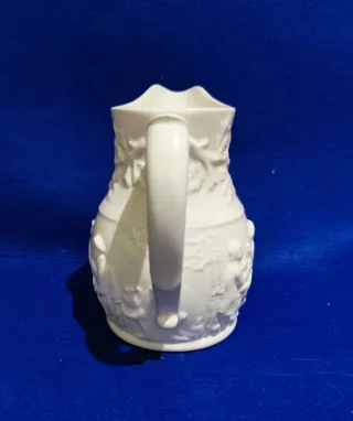 Jarra Cerámica San Claudio Blanca