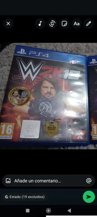 2 Juegos PS4 WWE 2K16 y 2K17