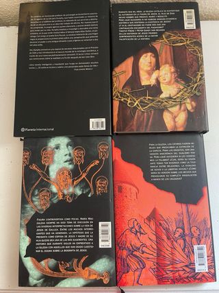 Lote de 4 libros historia/ficción