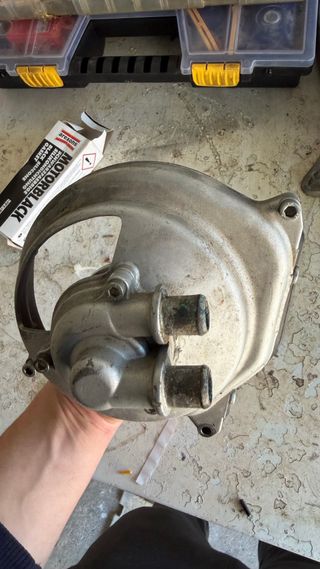 Pompa acqua Minarelli e copripompa