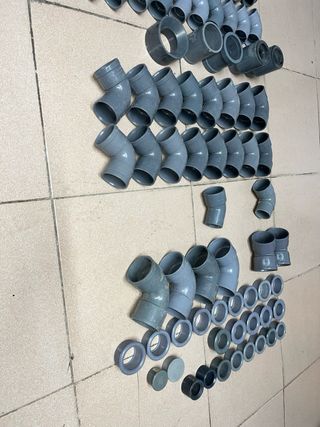 Desagües Lote Piezas Fontanería PVC